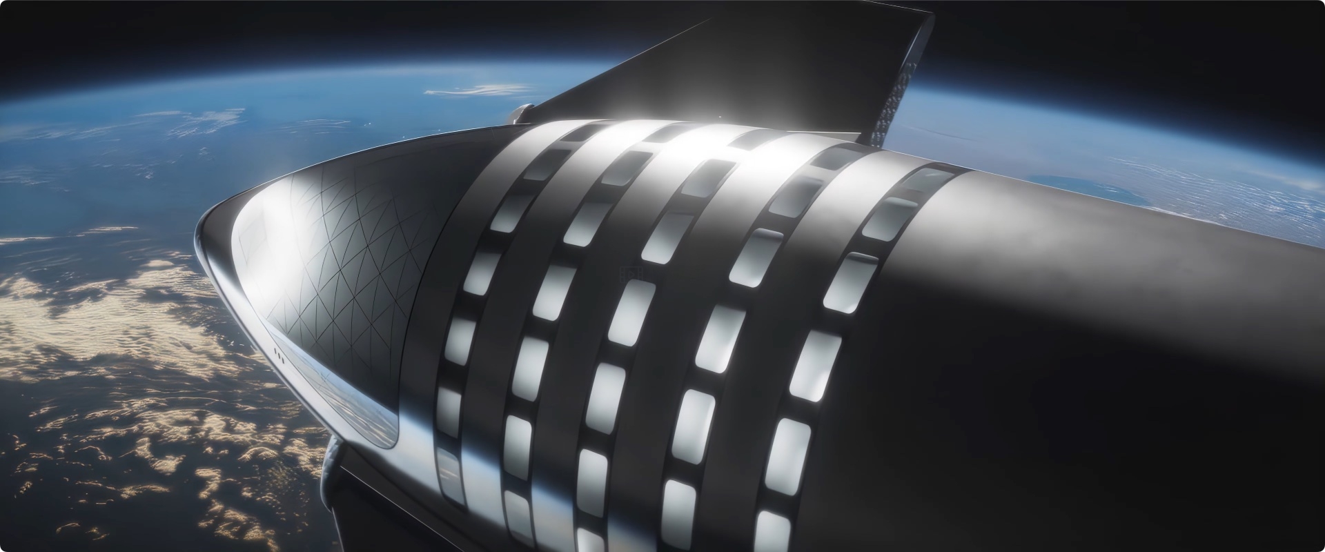 马斯克 SPACEX 星际飞船 火星殖民动画 8K视频素材 3
