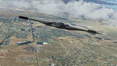 B2轰炸机 高清模拟飞行器 4K画质素材 1