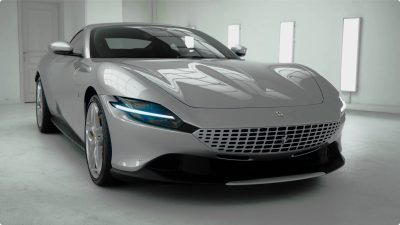 漂亮跑车4k演示片视频 2021 法拉利 Ferrari Roma 11