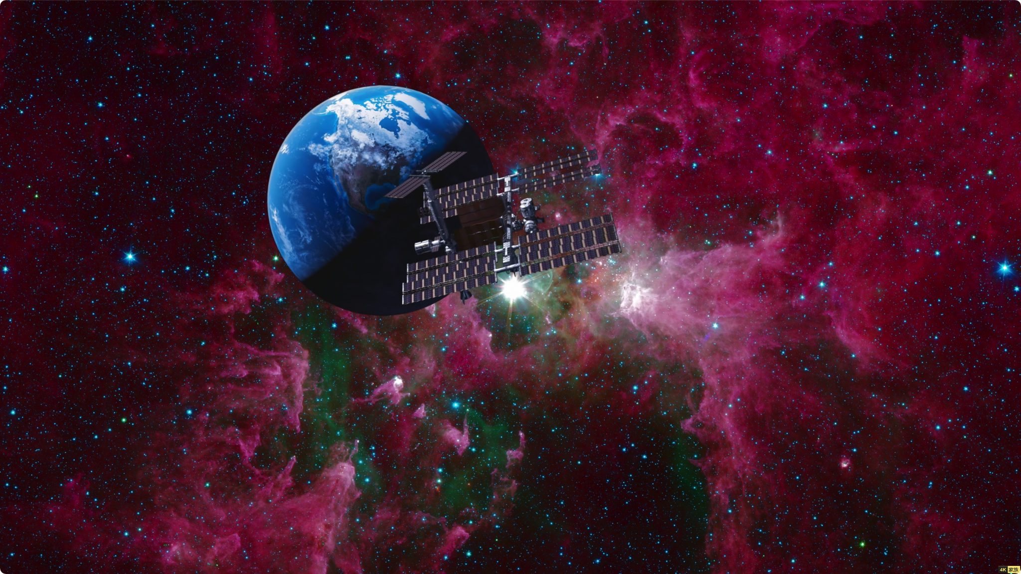 4K演示片 LG OLED 4K DEMO NASA 1