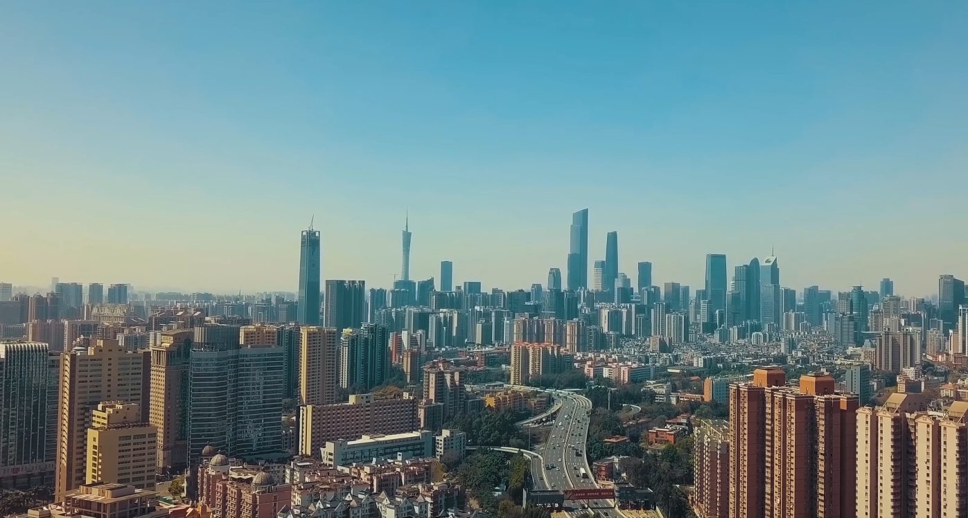 4K航拍 广州超清4K 1