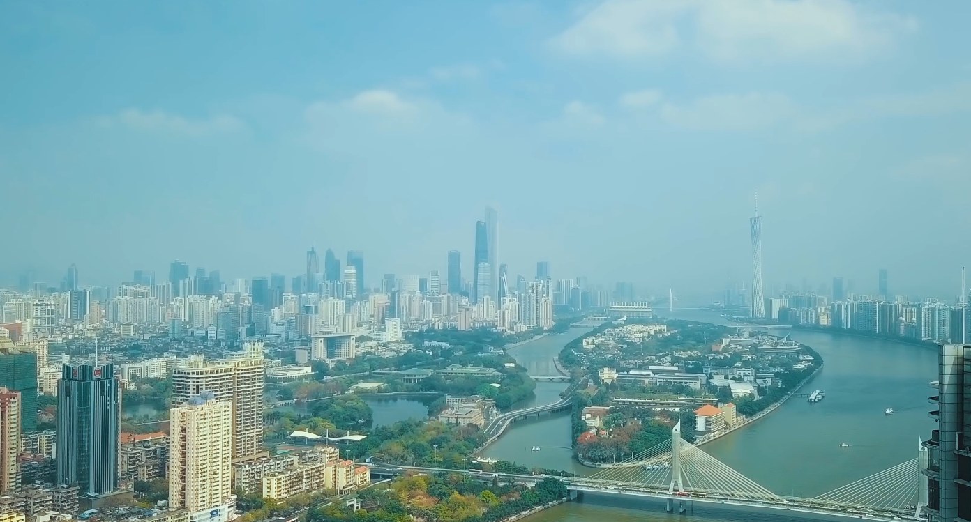 4K航拍 广州超清4K 3